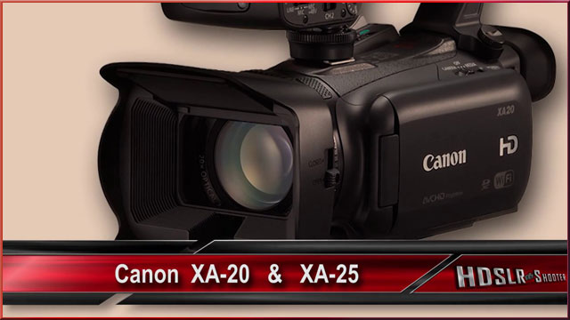 Canon XA20 & XA25