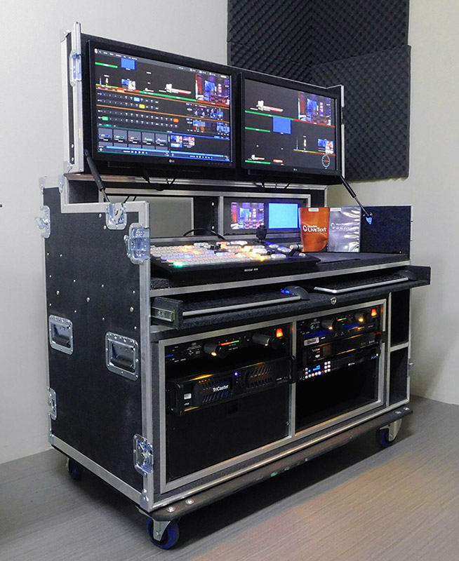 Videolink TC2GO Broadcasting Equipment Travel and Flight Cases