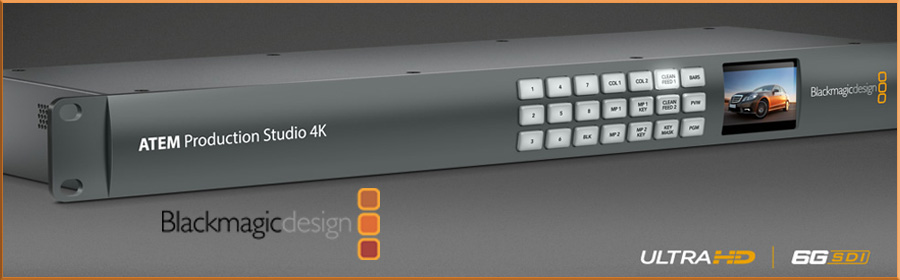 Blackmagic Design - ATEM Production Studio 4K