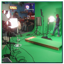 Videolink Canada | Green Screen Studio | Hard Wal Cyc