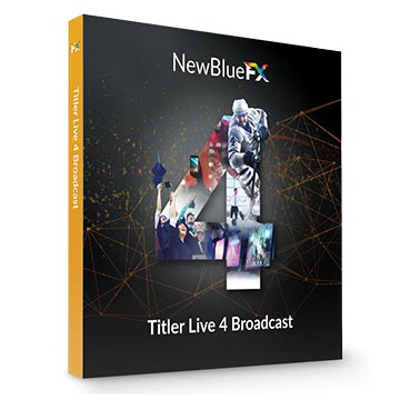 NewBlueFX Titler Live 4 Broadcast