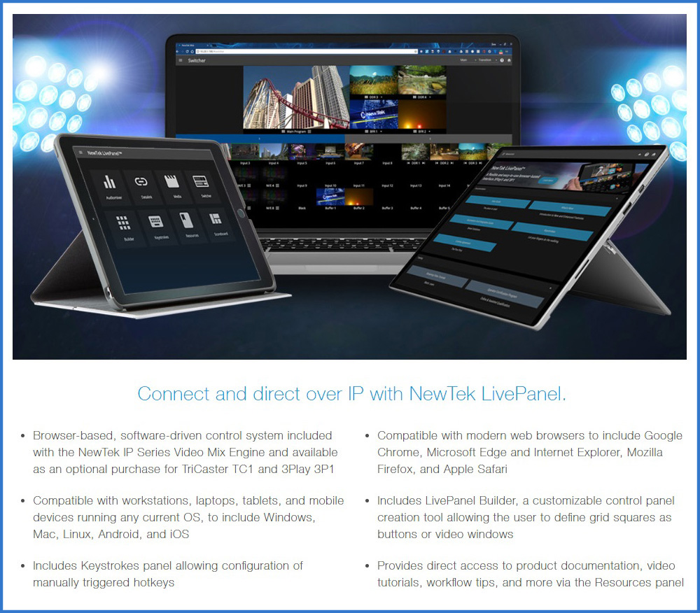 NewTek LivePanel™