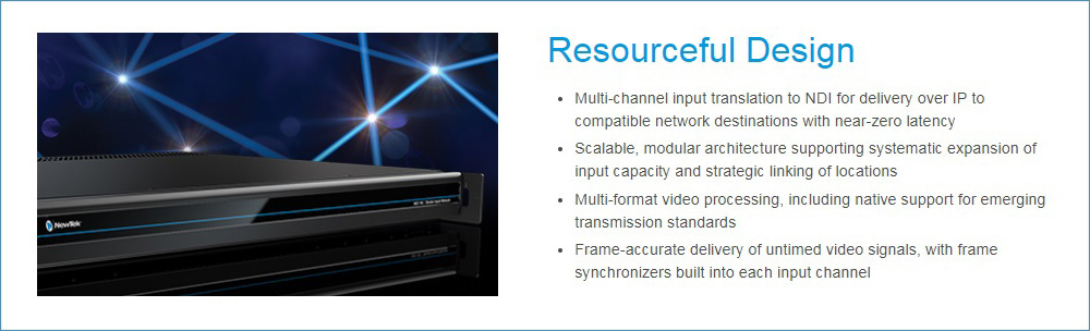 NewTek NC1 Studio Input Module