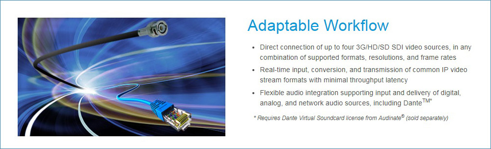 NewTek NC1 Studio Input Module