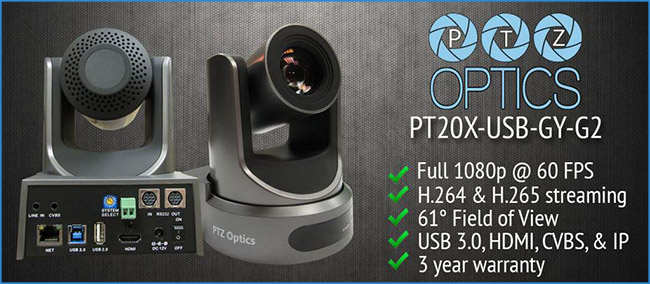 PTZOPTICS 20X USB