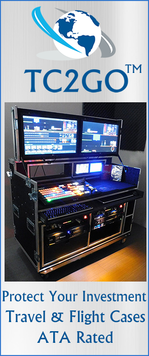 Videolink - Clydesdale - TriCaster™ 2 Go Travel Flight Case